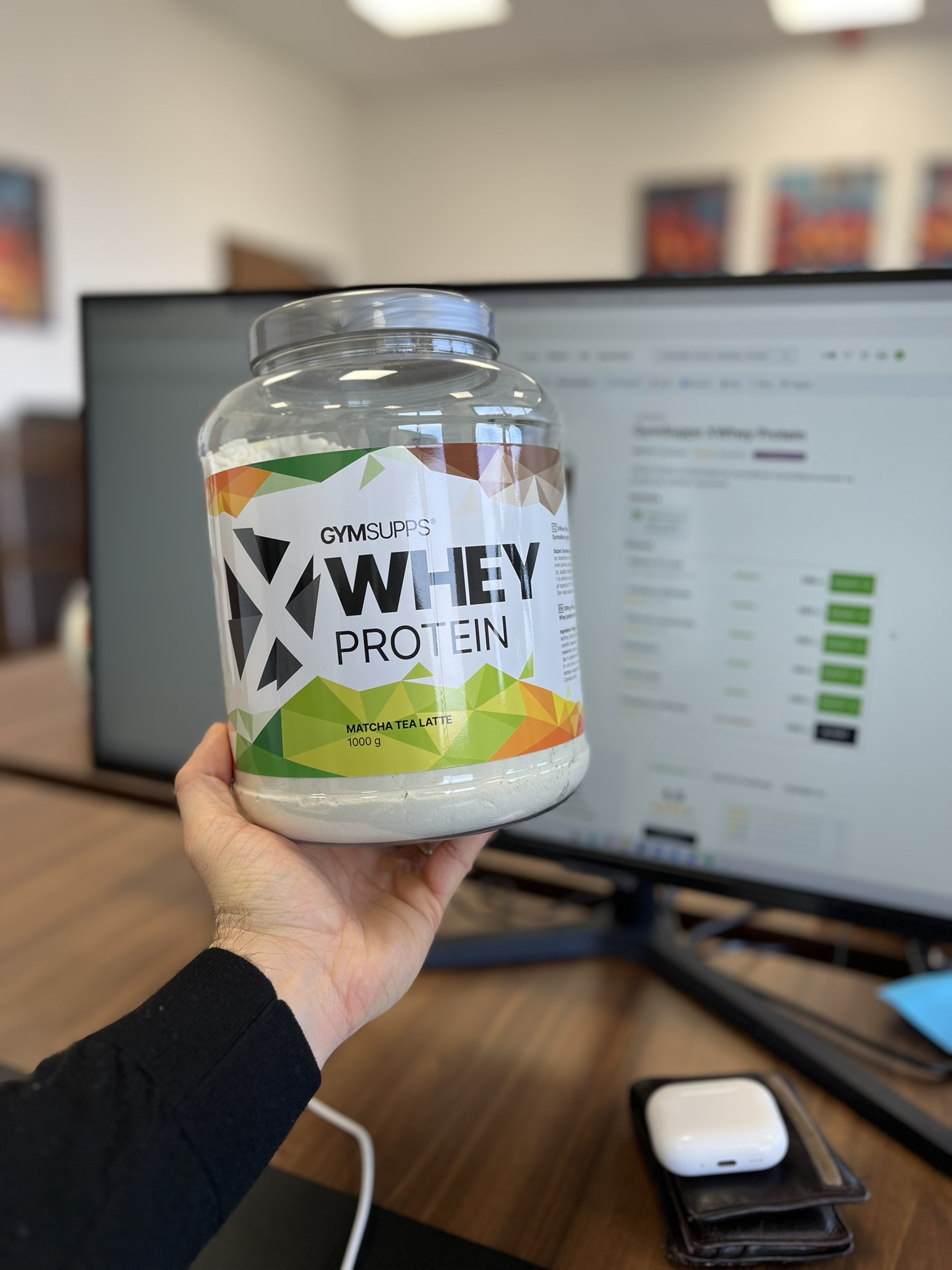 Matcha protein